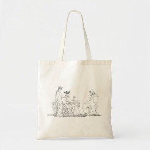 Odysseus begint met Circe om bedrijven te herstell Tote Bag