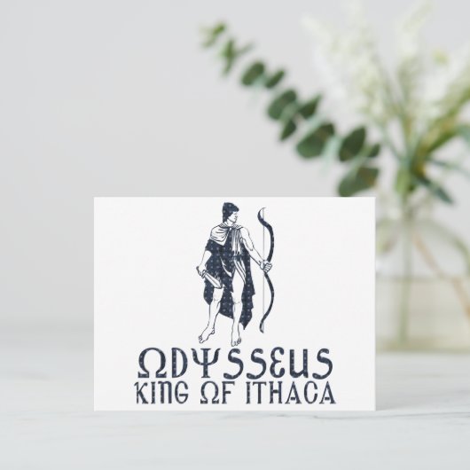 Odysseus Briefkaart (Staand voorkant)