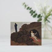 Odysseus en Calypso Briefkaart (Staand voorkant)