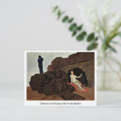 Odysseus en Calypso door Arnold Bocklin Briefkaart (Staand voorkant)