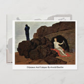 Odysseus en Calypso door Arnold Bocklin Briefkaart (Voorkant / Achterkant)