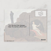 Odysseus en Calypso door Arnold Bocklin Briefkaart (Achterkant)