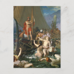 Odysseus en de Sirenen 2 Briefkaart