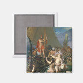 Odysseus en de Sirenen 2 Magneet (Voorkant / Achterkant)