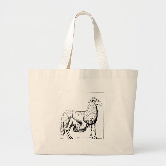 Odysseus Escapes Grote Tote Bag (Voorkant)