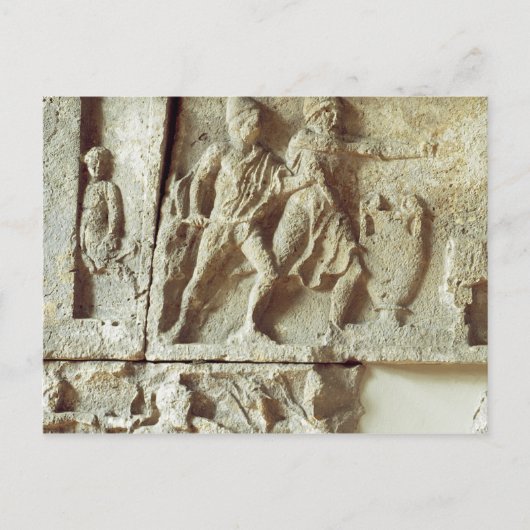 Odysseus ontdekt de koffers van zijn vrouw briefkaart (Voorkant)