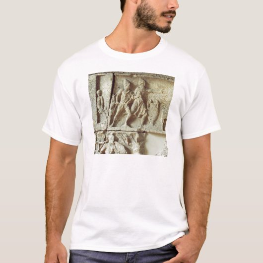 Odysseus ontdekt de koffers van zijn vrouw t-shirt (Voorkant)