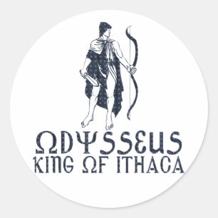 Odysseus Ronde Sticker
