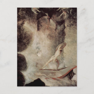 Odysseus voor Scylla en Charybdis Briefkaart