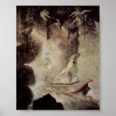 Odysseus voor Scylla en Charybdis Poster (Voorkant)