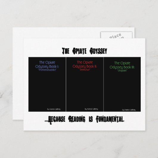 Odyssey "Fundamentele Briefkaarten" Briefkaart (Voorkant / Achterkant)