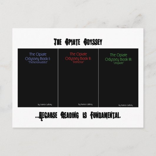 Odyssey "Fundamentele Briefkaarten" Briefkaart (Voorkant)