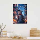 Odyssey: Kronieken van de Cyberpunk-nomade Poster (Keuken)