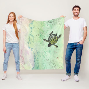 Odyssey Turtle Throw Blanket Fleece Deken