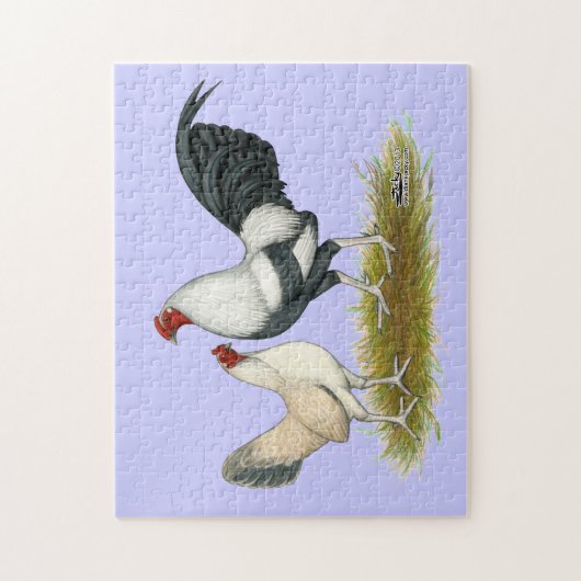 OE Game Blue Silver Wheaten Legpuzzel (Verticaal)