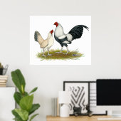 OE Game Blue Silver Wheaten Poster (Thuiskantoor)