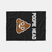 Oe Head Sarcastic Novelty Funny Op Shirts  Fleece Deken (Voorkant (Horizontaal))