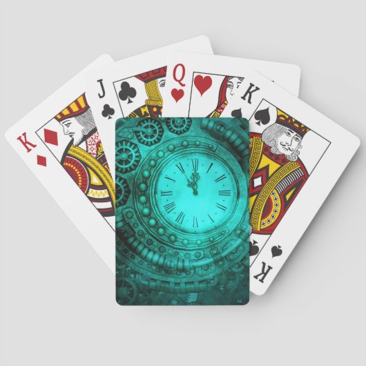 Oean Floor Steampunk Pokerkaarten (Achterkant)