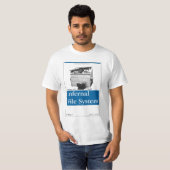 O'Echt - Windows NT's interne bestandssysteem T-shirt (Voorkant volledig)