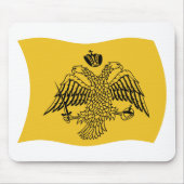 Oecumenisch patriarch Flag Mousepad Muismat (Voorkant)