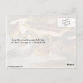 Oedipus en de sfinx van Gustave Moreau Briefkaart (Achterkant)