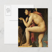 Oedipus en de Sphinx, 1808 Briefkaart (Voorkant / Achterkant)