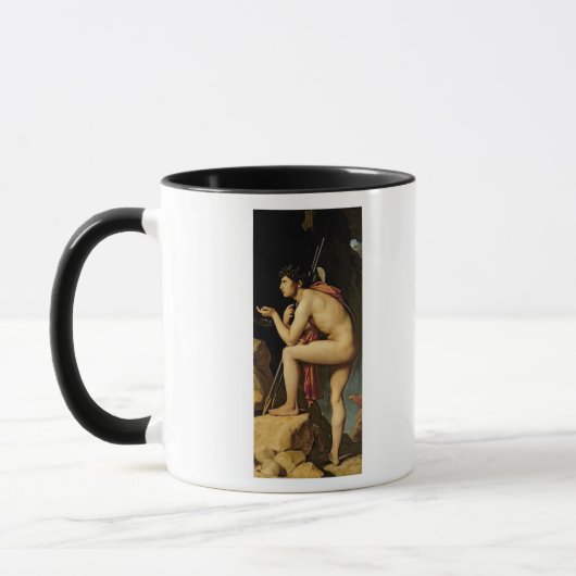 Oedipus en de Sphinx, 1808 Mok (Links)