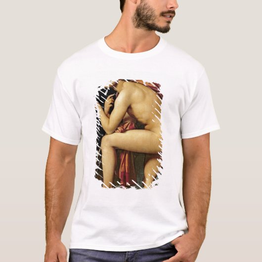 Oedipus en de Sphinx, 1808 T-shirt (Voorkant)