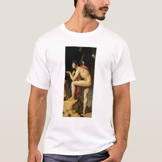Oedipus en de Sphinx, 1808 T-shirt (Voorkant)