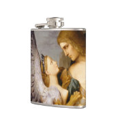 Oedipus en de Sphinx van Gustave Moreau Heupfles (Links)