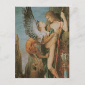 Oedipus en Sphinx Briefkaart (Voorkant)