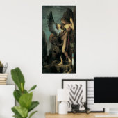Oedipus en Sphinx Poster (Thuiskantoor)