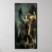 Oedipus en Sphinx Poster (Voorkant)