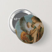Oedipus en Sphinx Ronde Button 5,7 Cm (Voorkant /achterkant)