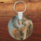 Oedipus en Sphinx Sleutelhanger (Voorkant)