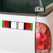 OEF Afghanistan Veteran Ribbon Bumpersticker (Op Truck)