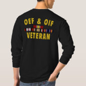 OEF- EN OIF-VET-Shirt T-shirt (Achterkant)