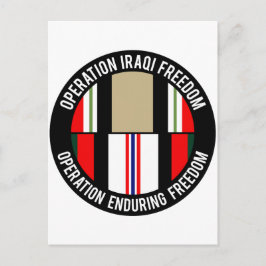 OEF - OIF BRIEFKAART