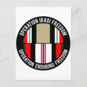 OEF - OIF BRIEFKAART (Voorkant)