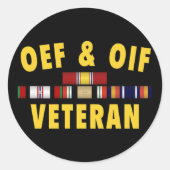 OEF & OIF STICKER (Voorkant)