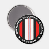 OEF Veteran Magneet (Voorkant / Achterkant)
