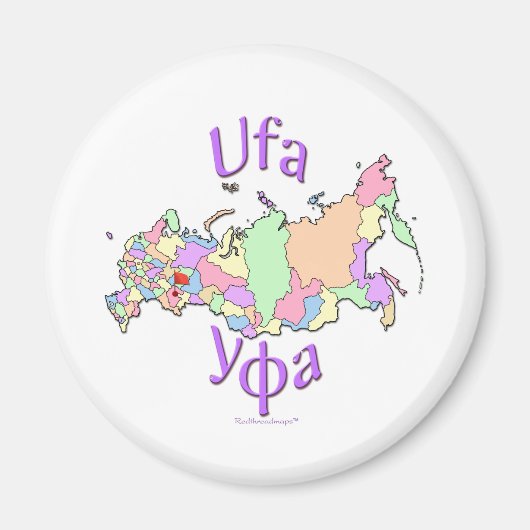 Oefa Rusland Magneet (Voorkant)