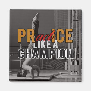Oefen als een Kampioen Fitnessmagneet Magneet