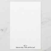 Oefen dagelijks uit. Loop met het Briefpapier van (Voorkant)