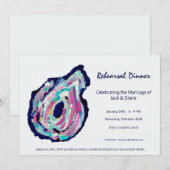 Oefen Diner/Oyster Roast Feest Uitnodiging (Voorkant / Achterkant)