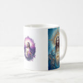 🌿✨ Oefen empathie, verspreid vriendelijkheid Koffiemok (Voorkant rechts)