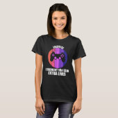 Oefen Extra Levens Game Controller Retro Gamer T-shirt (Voorkant volledig)