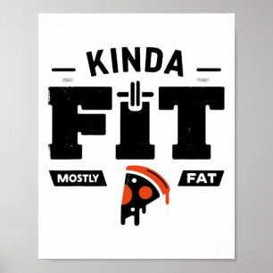 Oefen Gym Squat Gewichtheffen Powerlifting Inst Poster