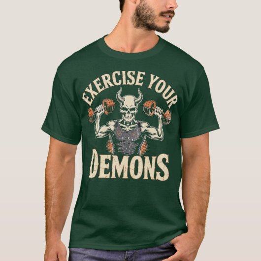 Oefen je demonen-fotokamer t-shirt (Voorkant)