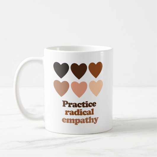 Oefen Radicale Empathie Koffiemok (Links)